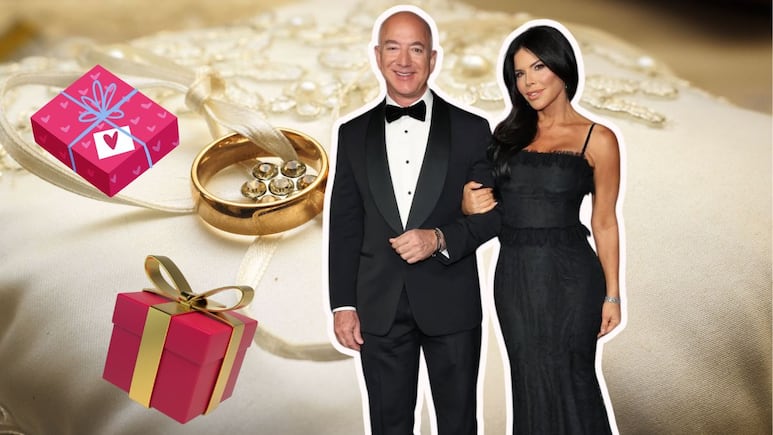 lauren sánchez y jeff bezos
