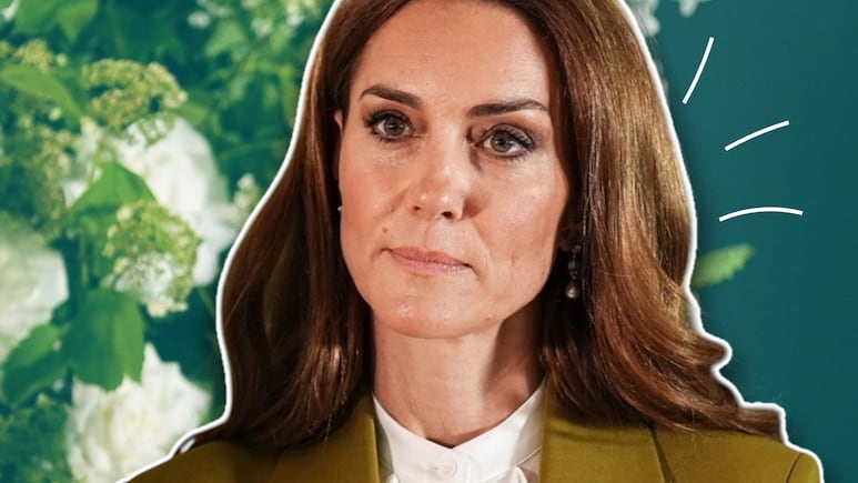 El sofisticado look de Kate Middleton con traje de Victoria Beckham y joyas de Isabel II