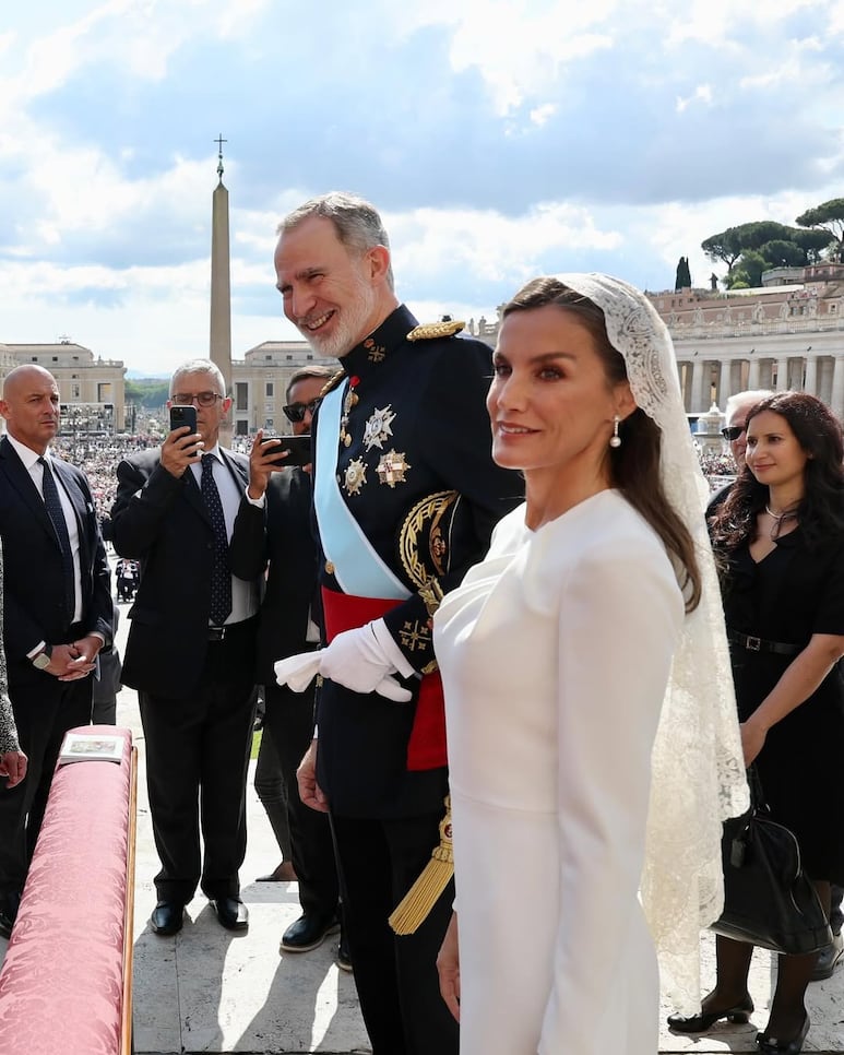 Letizia ortiz y rey españa