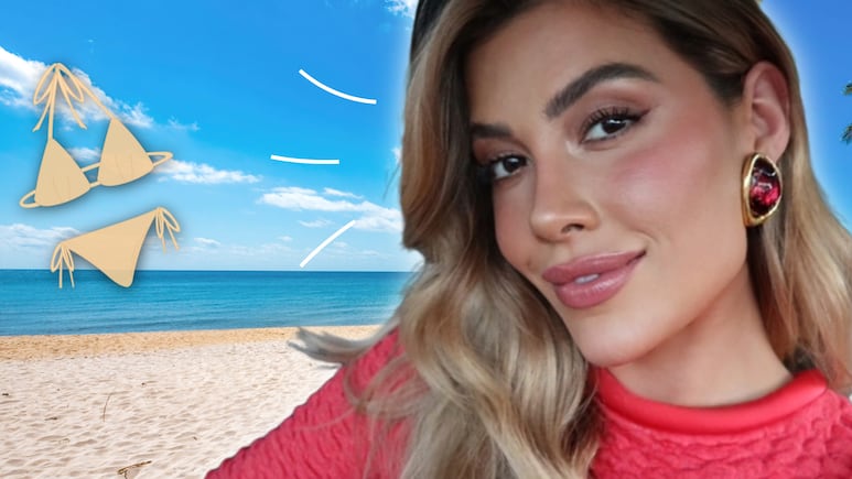 Michelle Salas lleva el look perfecto para la playa