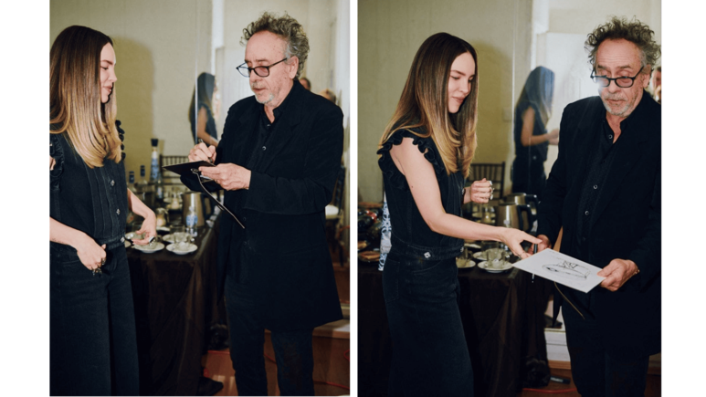 belinda y tim burton en mexico