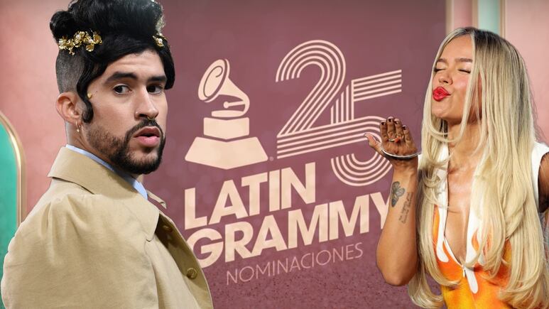 Latin Grammy 2024 revela su lista completa de nominados con Karol G, Edgar Barrera y Bad Bunny a la cabeza