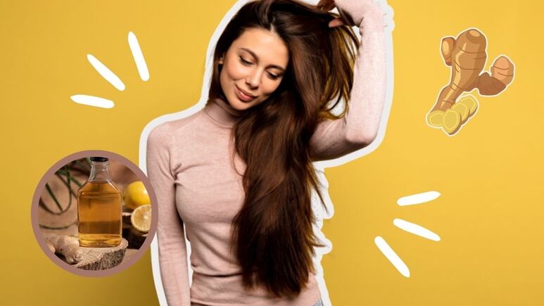 ¿Cómo puedo hacer y usar el aceite de jengibre para mi cabello?