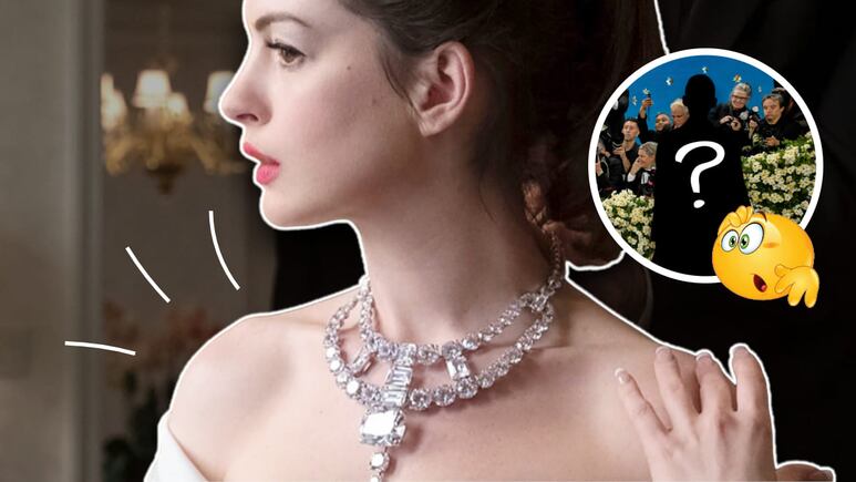 El collar de Anne Hathaway en Ocean’s 8 sorprende en la MET Gala 2025: ¿Quién lo llevó y es realmente el original?