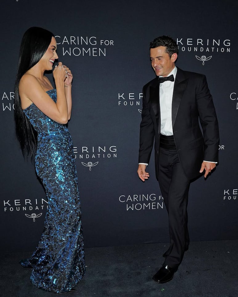 Katy Perry y Orlando Bloom