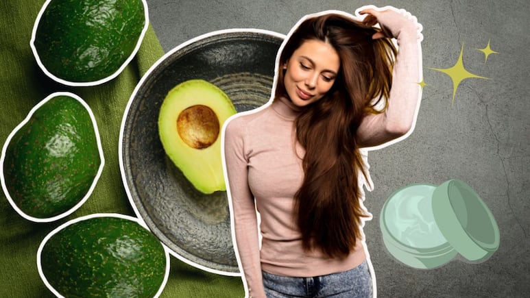 macarilla de aguacate cabello