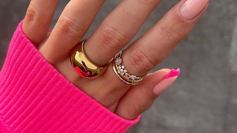 Uñas acrílico rosa mexicano: 5 diseños elegantes que estilizan y alargan las manos