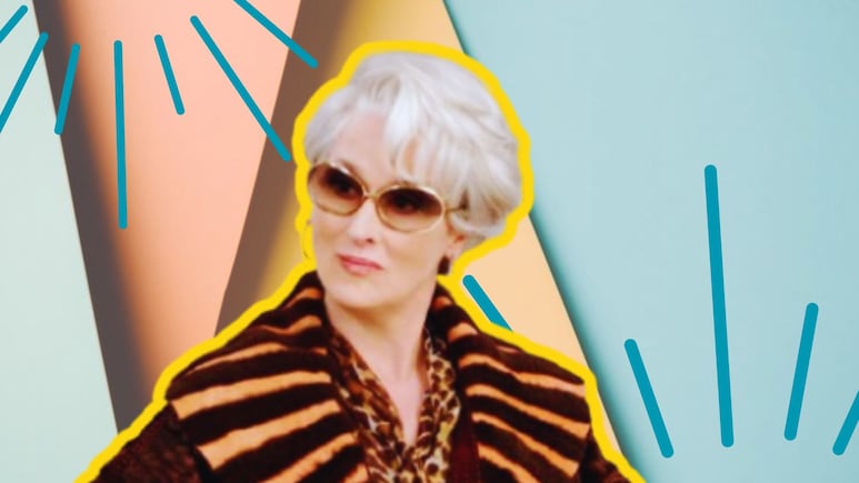 Así luce Meryl Streep como Miranda Priestly en el set de El diablo viste a la moda 2