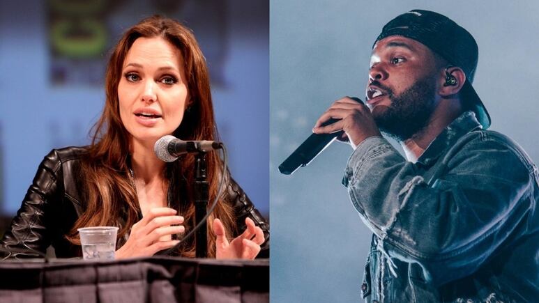 ¡Con hijos! Así fue la segunda cita de Angelina Jolie y The Weeknd: FOTO
