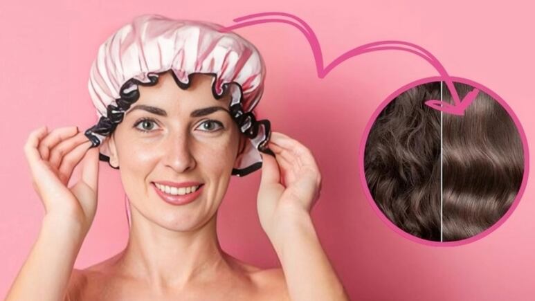 Elimina el FRIZZ de tu cabello mientras duermes con 1 gorro de seda