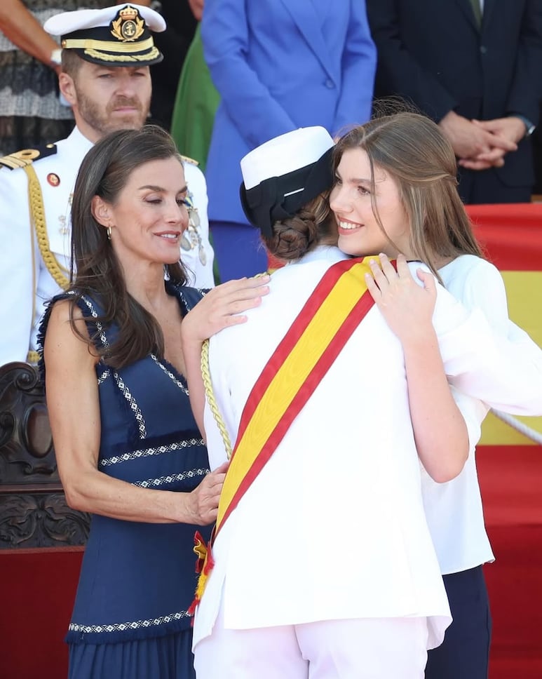 Leonor y su hermana la Infanta Sofía
