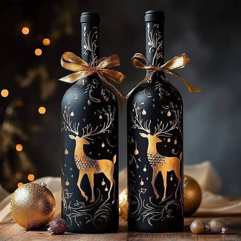 botellas decorativas