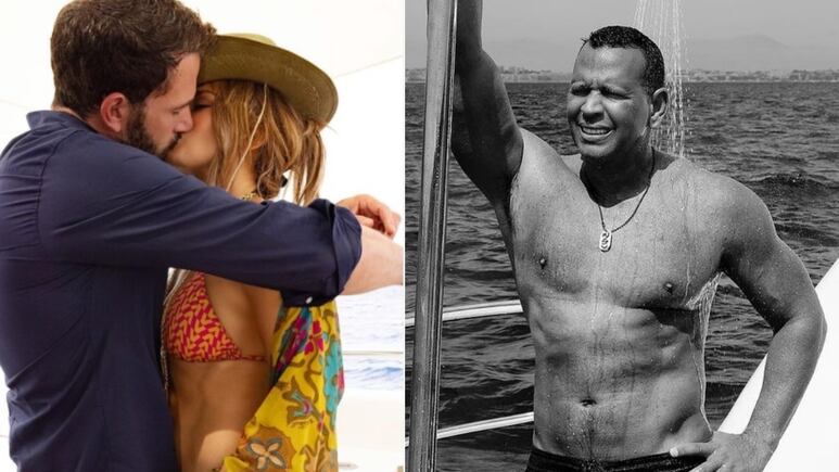 Alex Rodríguez festeja en Mónaco, después de visitar St.Tropez al mismo tiempo que Jennifer Lopez y Ben