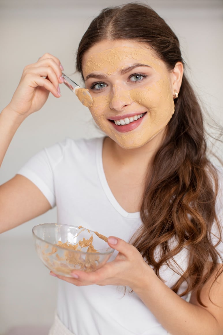 mascarilla piel miel y avena