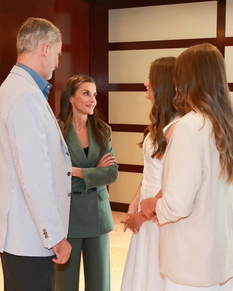 Leonor, Letizia, Sofía y Felipe Vi reunidos en los premios Princesa de Girona