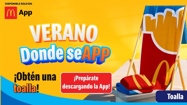 ¡Prepara tus vacaciones con McDonald’s y su increíble toalla de verano!