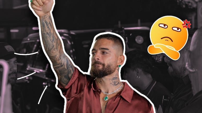 Maluma regaña a fan por llevar a un bebé a su concierto en CDMX