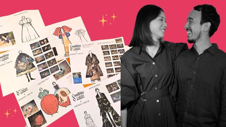Armando Takeda y Yuki Hase nos adentran al mundo mágico de Blanca Nieves con su nueva colección para Disney