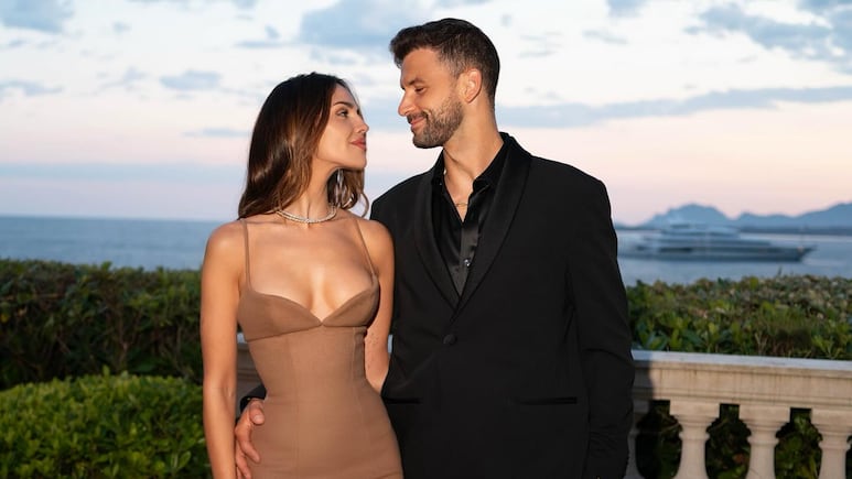Eiza González y Grigor Dimitrov confirman su amor con fotos románticas