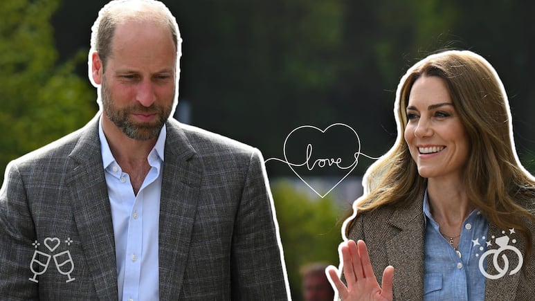 Lo que revela la romántica postal de William y Kate por su aniversario