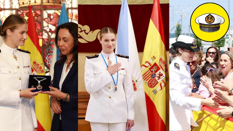 La razón por la que la princesa Leonor recibió Medalla de Oro en Galicia