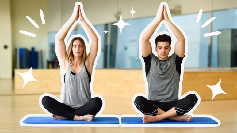 yoga en pareja