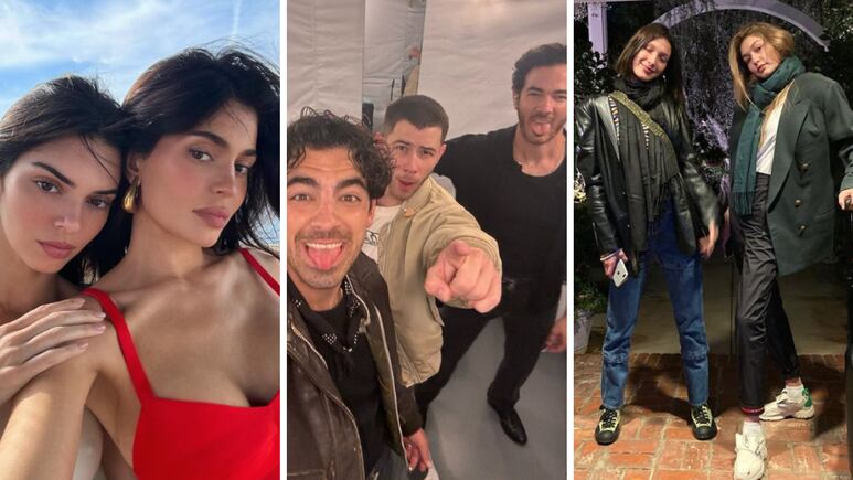 Hermanos famosos. Fotos: Instagram