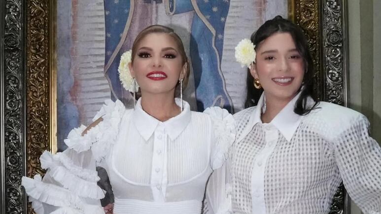 Itatí Cantoral y su hija María conmueven con su interpretación de Las Mañanitas a la Virgen de Guadalupe