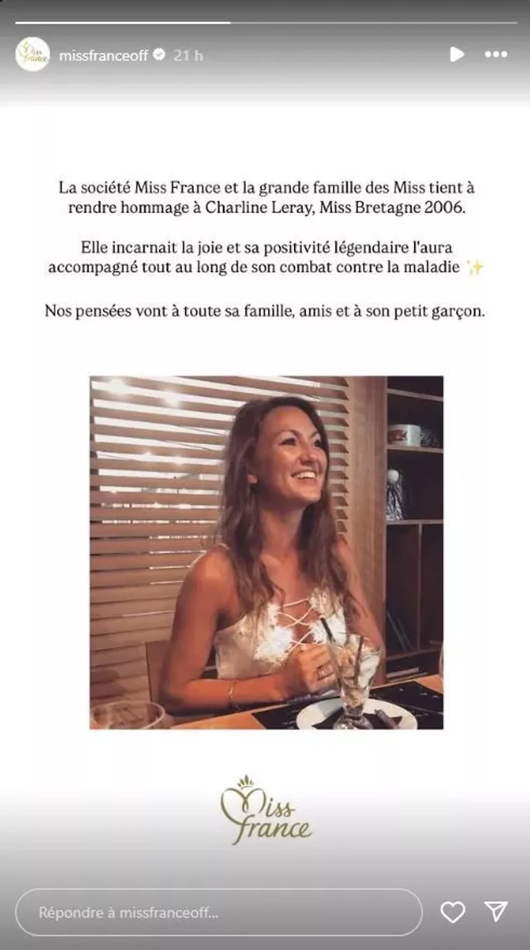 Charline Leray sonriente en el Tour de Francia