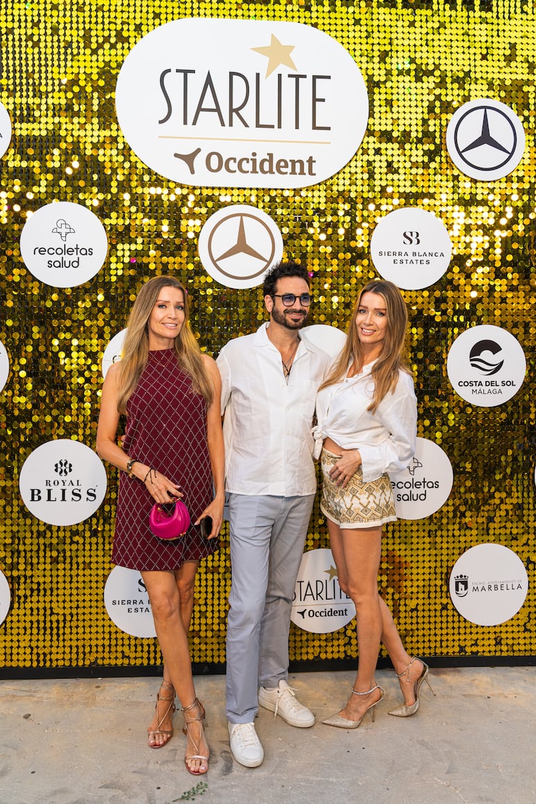 Nicole Kimpel, Frederic Lerner y Bárbara Kimpel.