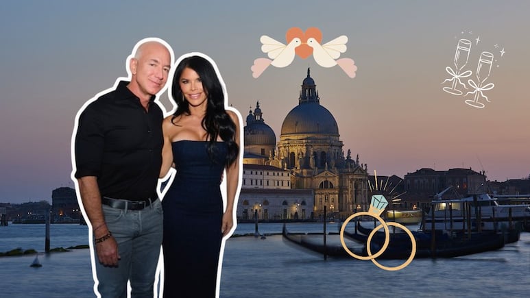 Lauren Sánchez y Jeff Bezos
