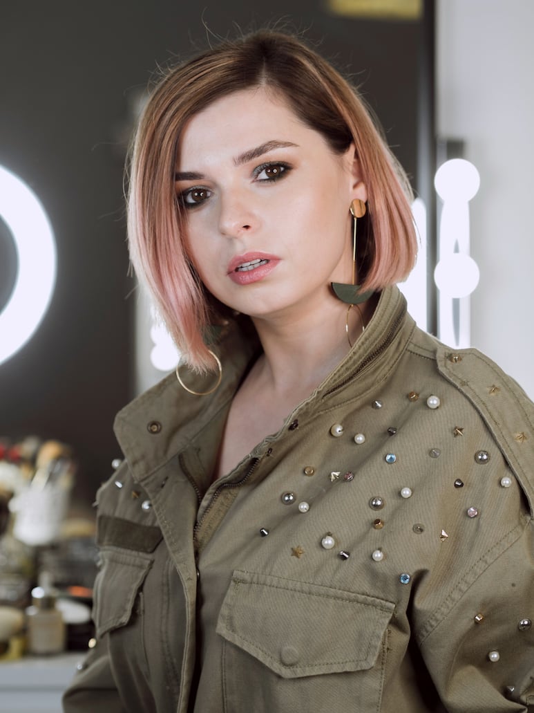 corte de cabello "blunt bob"
