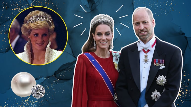 Kate Middleton revive el legado de Lady Di con la histórica tiara de la familia real