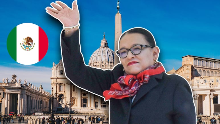 Rosa Icela Rodríguez visita el Vaticano en nombre de México