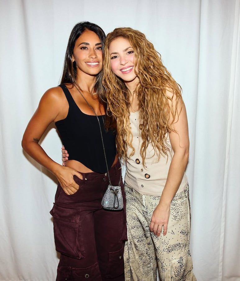antonela roccuzzo y Shakira