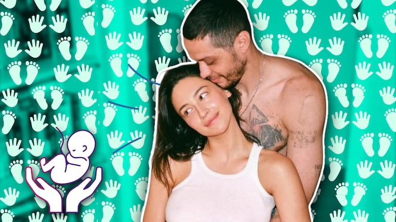 Pete Davidson va a ser papá junto a su novia, Elsie Hewitt