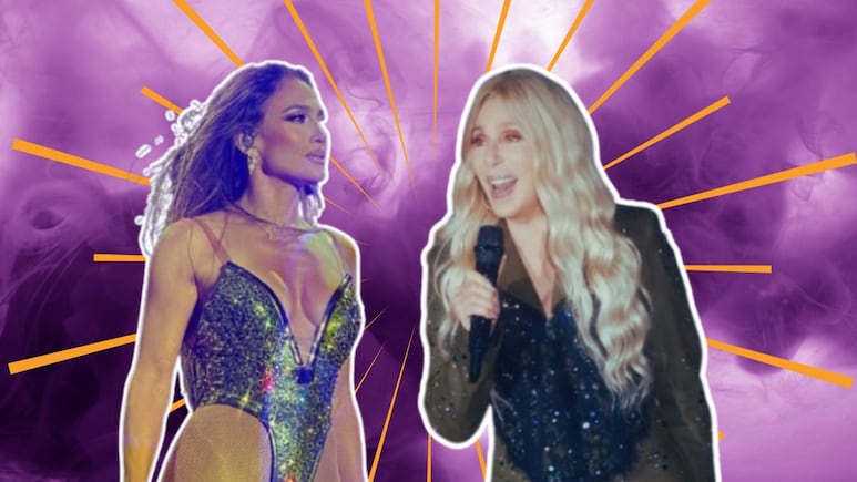 Jennifer Lopez rinde homenaje a Cher recreando sus looks más icónicos en concierto