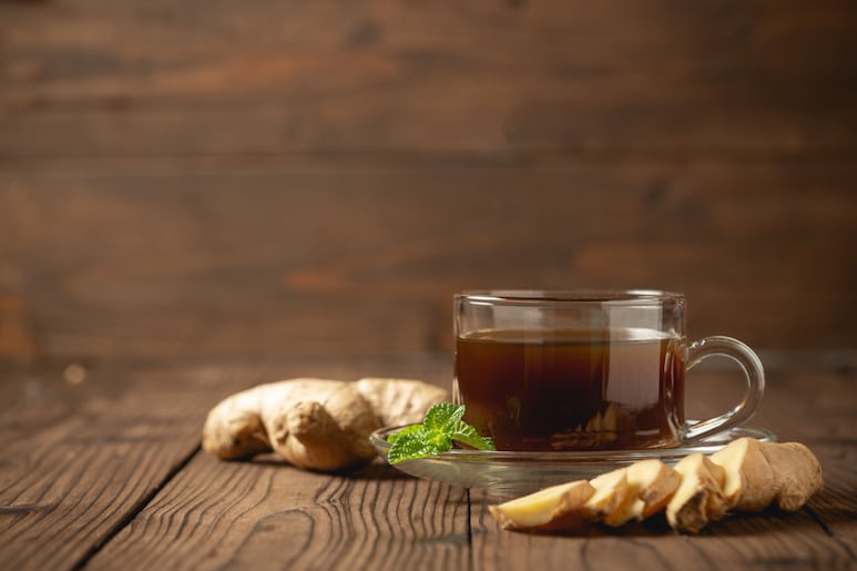 té de jengibre