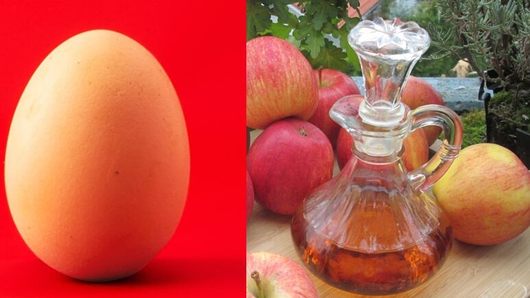 2 remedios infalibles para eliminar arrugas del cuello con clara de huevo y vinagre de manzana