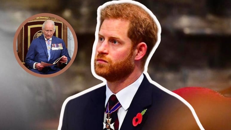 príncipe Harry carlos III