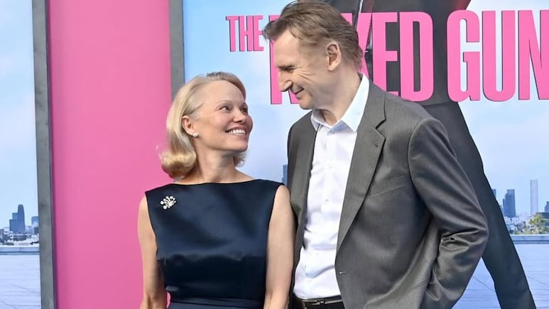 La hermana de Natasha Richardson apoya el nuevo amor de Liam Neeson con Pamela Anderson