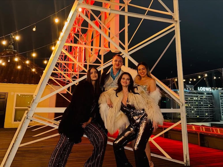 Selena Gómez celebró en compañía de sus seres más cercanos