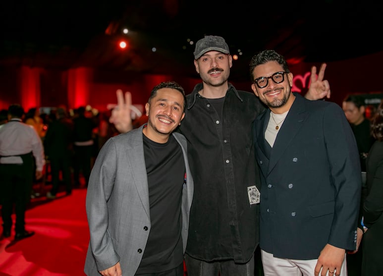 Norman Perez, Nano Padilla y
Hector Alvarez