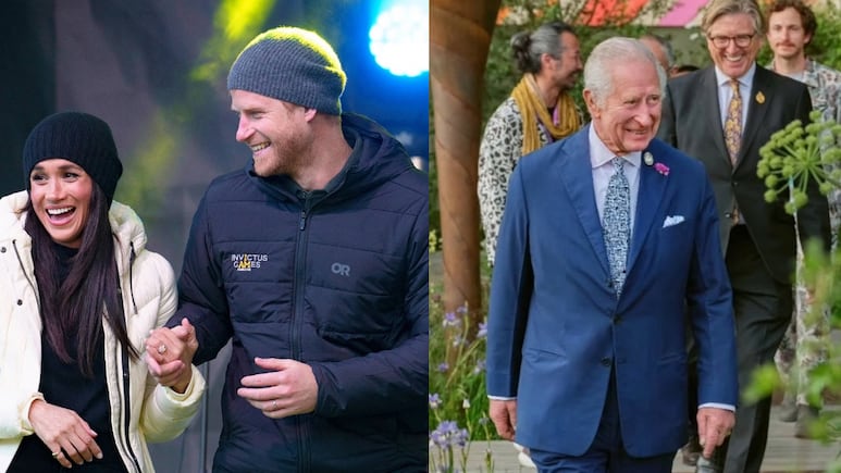 Rey Carlos III da la bienvenida a nueva pareja real mientras reclama a su hijo Harry el título de duque de Sussex