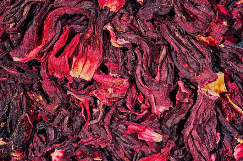pétalos de hibisco