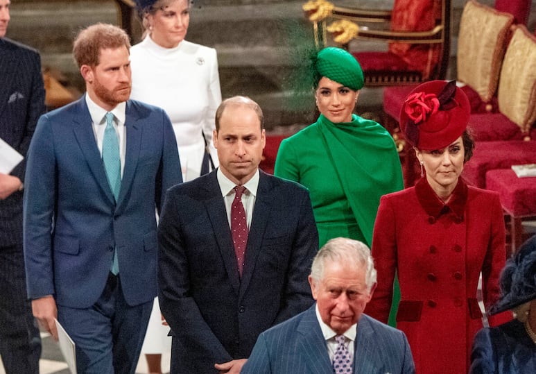familia real británica