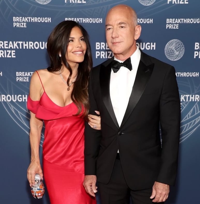 lauren sánchez y jeff bezos