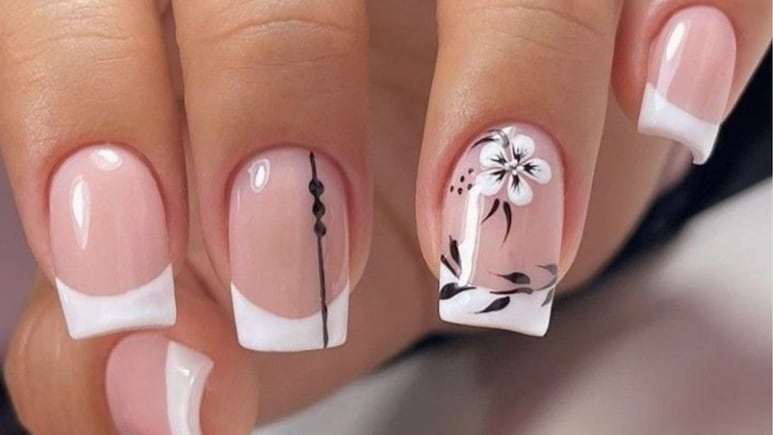 4 diseños de uñas cortas para manos jóvenes después de los 55