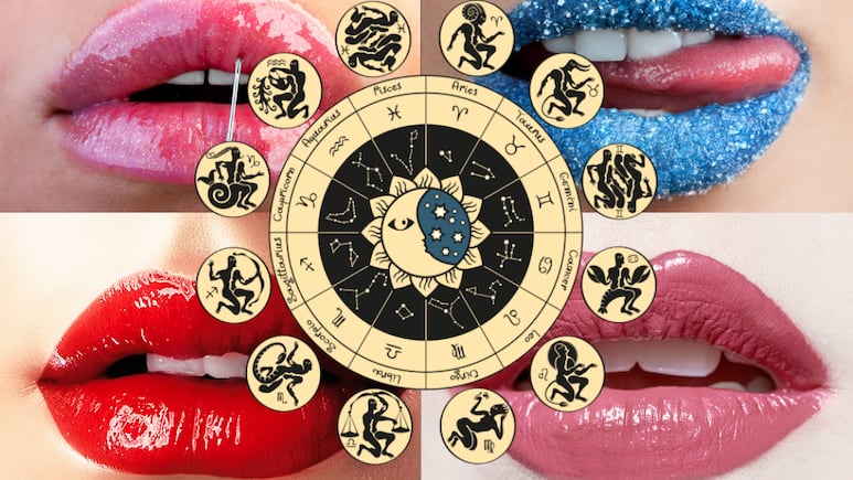 Labiales para suerte por signo y color