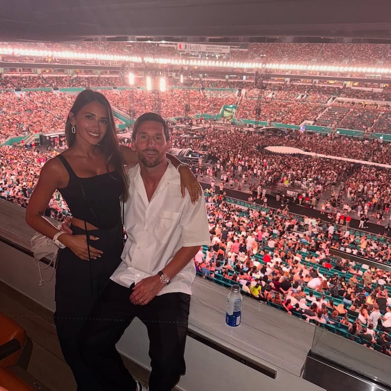 Hard Rock Stadium durante concierto de Coldplay en Miami